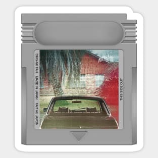 The Suburbs Game Cartridge Sticker